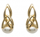10k Gold Trinity Earring