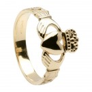 Celtic Rope Claddagh Ring-Gents