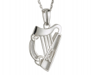 Silver Harp pendant